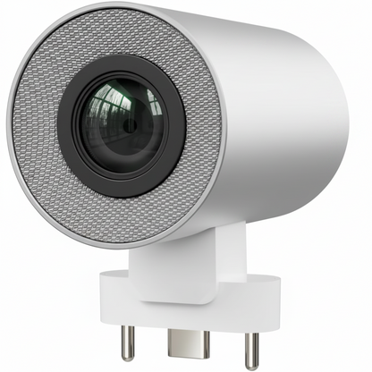4K Smart Camera, 6 Mics, 142° Wide View, AI Tracking Board